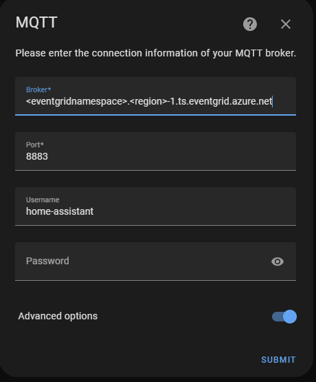 MQTT Options